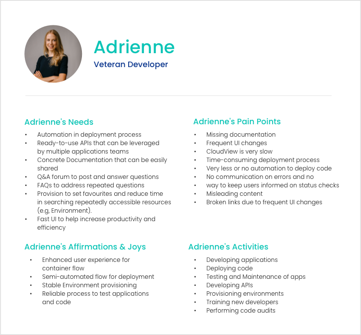 Adrienne persona